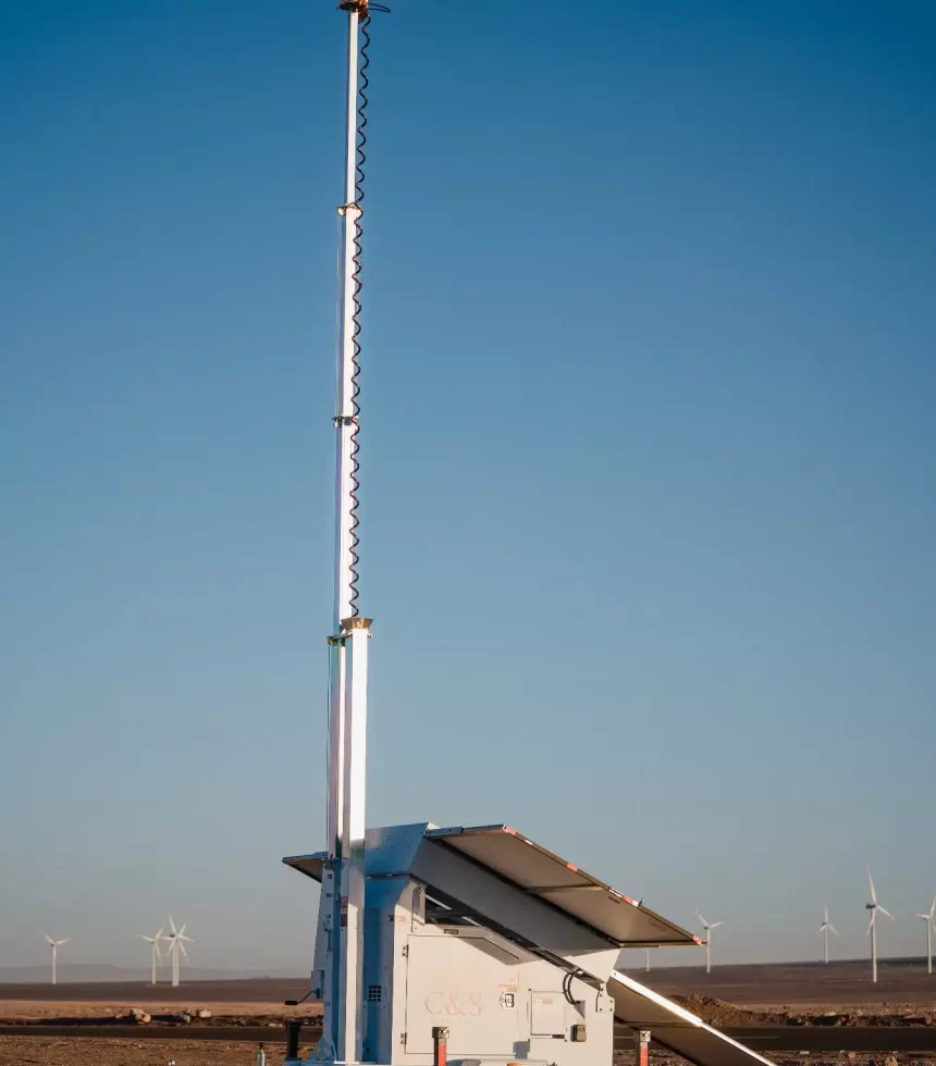 Luminarias Solares para mineria en Antofagasta